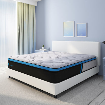 Materasso ibrido con cuscino medio da 12''