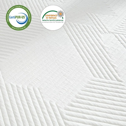 Materasso in memory foam in gel morbido da 12'' in una scatola