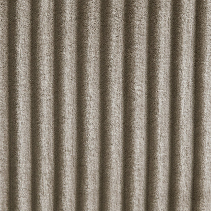 Divano in velluto a coste 133 a 4 posti - Divano contenitore moderno con porte USB e portabicchieri ribaltabili