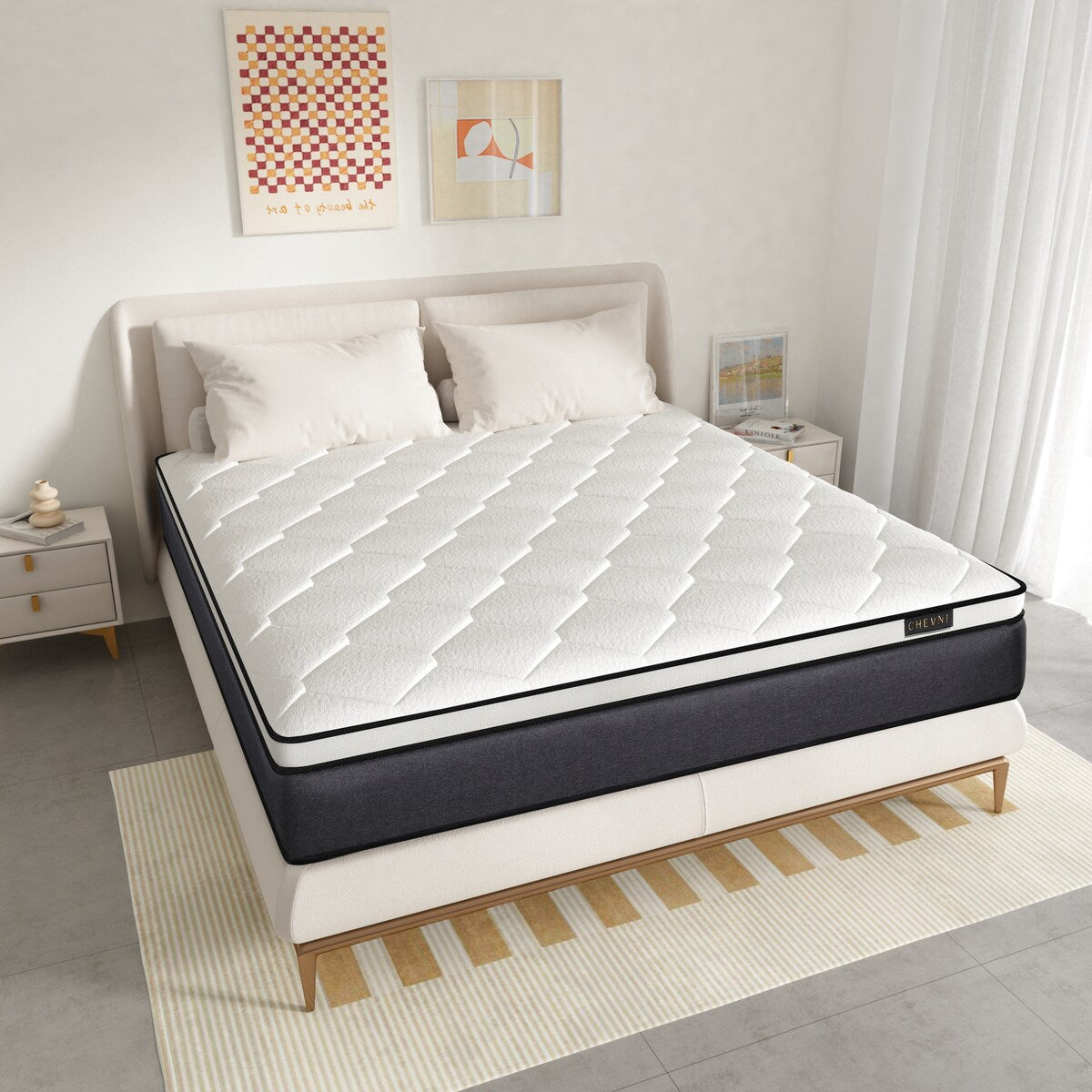 Materasso ibrido in memory foam da 14 pollici