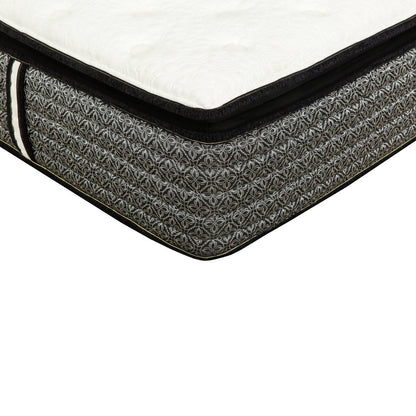 Materasso ibrido a molle insacchettate da 14 pollici, materasso in memory foam Euro Top Gel