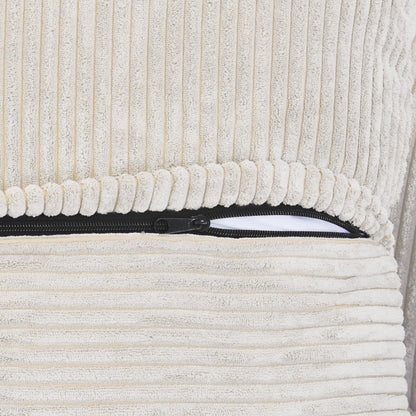 142 Divano componibile contemporaneo in velluto a coste Divano classico profondo