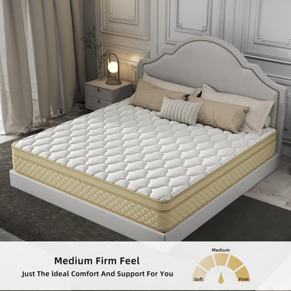 Materasso ibrido in memory foam medio da 14 euro in una scatola