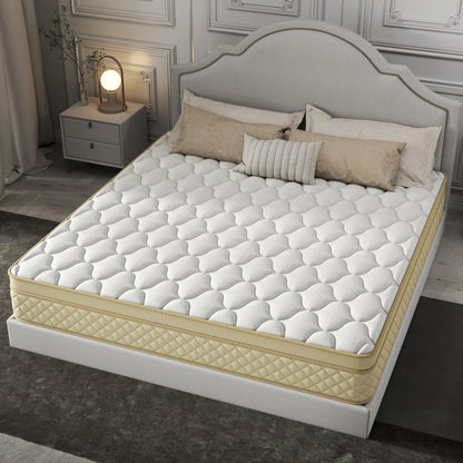 Materasso ibrido in memory foam medio da 14 euro in una scatola