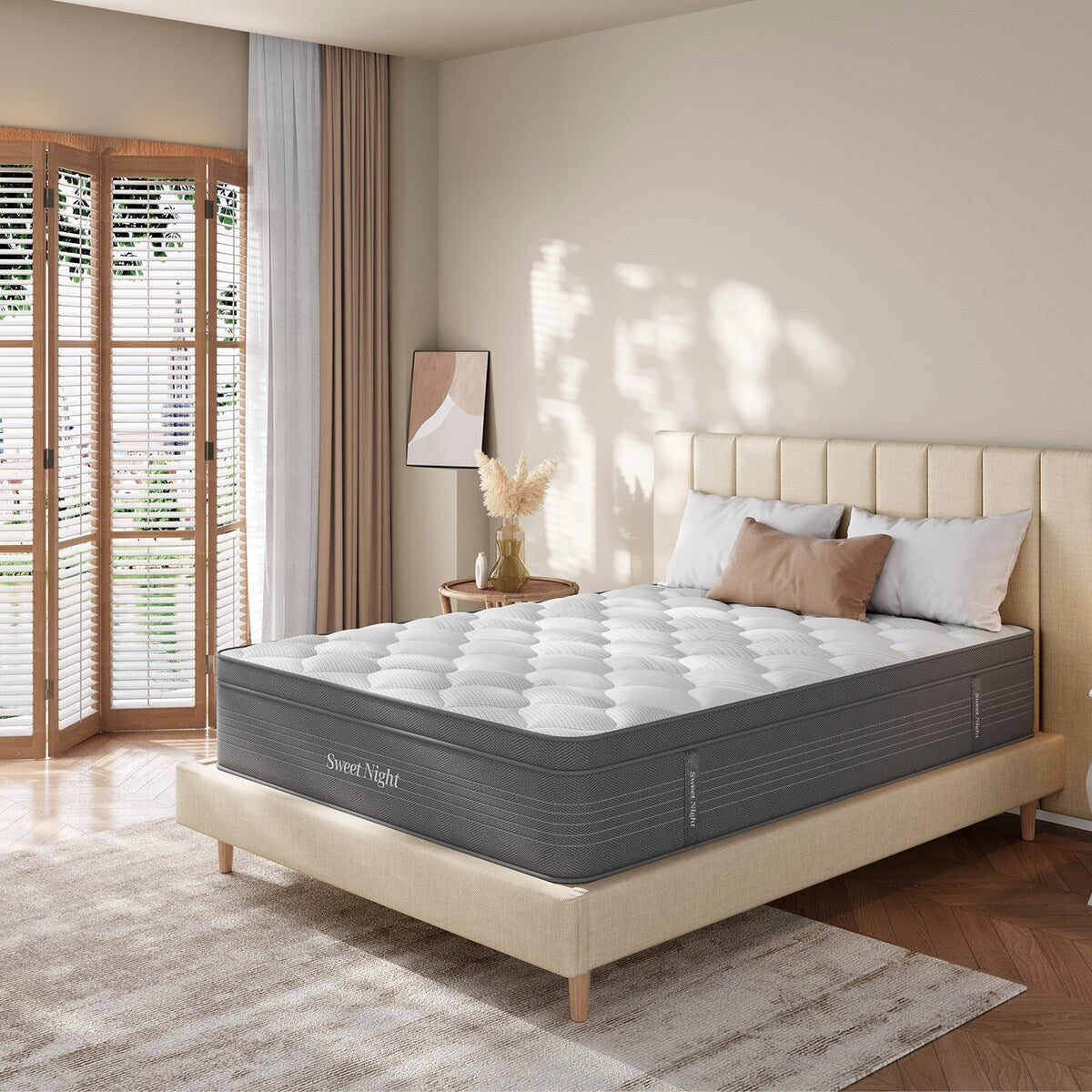 Materasso ibrido in memory foam da 14'' in una scatola