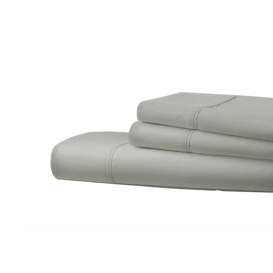 Lenzuola morbide al tatto in cotone egiziano serie 1800, 6 pezzi, tasche profonde, 4 federe