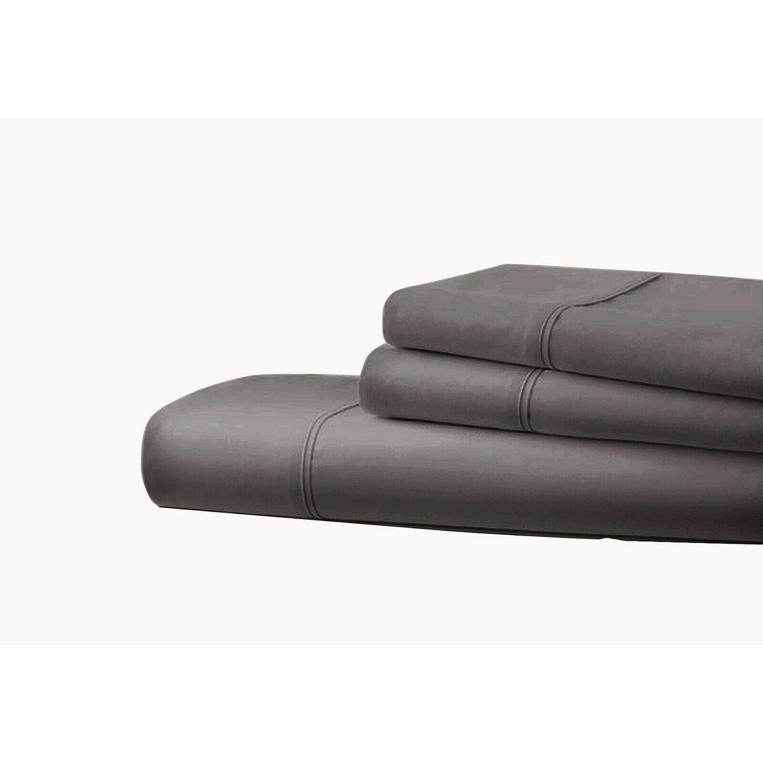 Lenzuola morbide al tatto in cotone egiziano serie 1800, 6 pezzi, tasche profonde, 4 federe