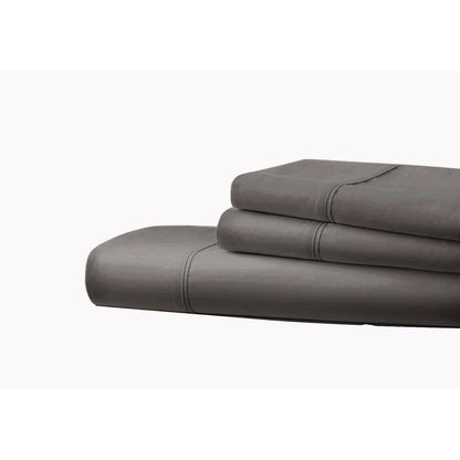 Lenzuola morbide al tatto in cotone egiziano serie 1800, 6 pezzi, tasche profonde, 4 federe