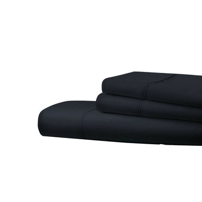 Lenzuola morbide al tatto in cotone egiziano serie 1800, 6 pezzi, tasche profonde, 4 federe