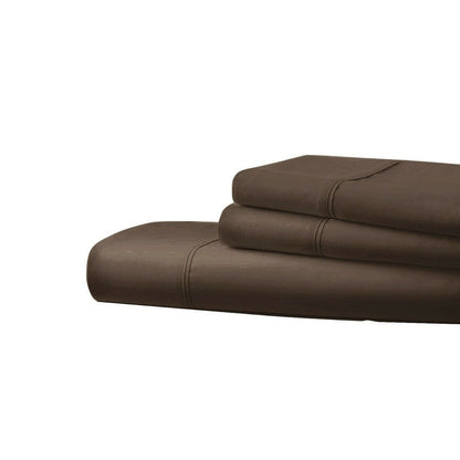 Lenzuola morbide al tatto in cotone egiziano serie 1800, 6 pezzi, tasche profonde, 4 federe