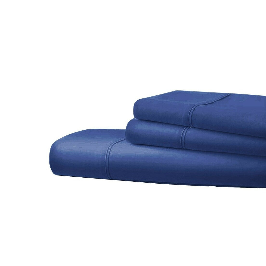 Lenzuola morbide al tatto in cotone egiziano serie 1800, 6 pezzi, tasche profonde, 4 federe