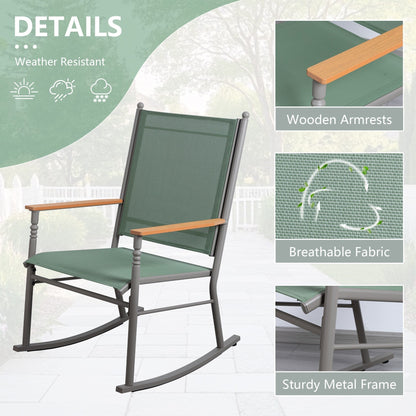 Sedie a dondolo da esterno per 2 persone