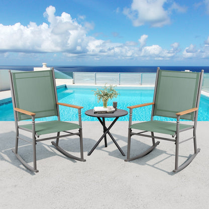 Sedie a dondolo da esterno per 2 persone