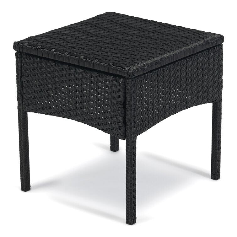 Gruppo di posti a sedere per esterni per 2 persone con cuscini