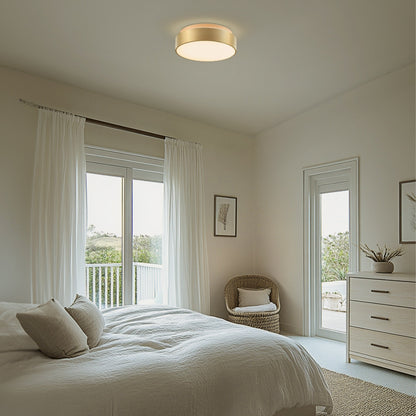 Plafoniera a filo a 2 luci con paralume in vetro smerigliato - 12,0 pollici LX 12,0 pollici WX 3,5 pollici H