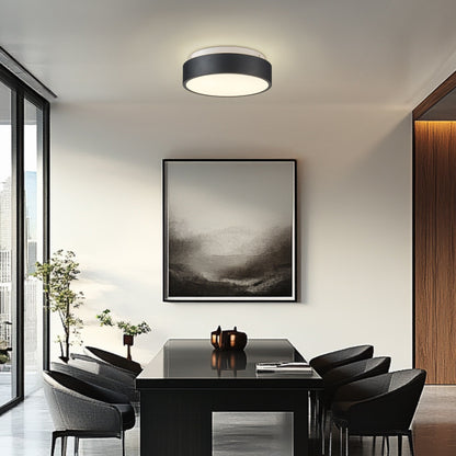 Plafoniera a filo a 2 luci con paralume in vetro smerigliato - 12,0 pollici LX 12,0 pollici WX 3,5 pollici H