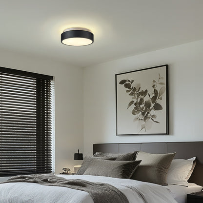 Plafoniera a filo a 2 luci con paralume in vetro smerigliato - 12,0 pollici LX 12,0 pollici WX 3,5 pollici H