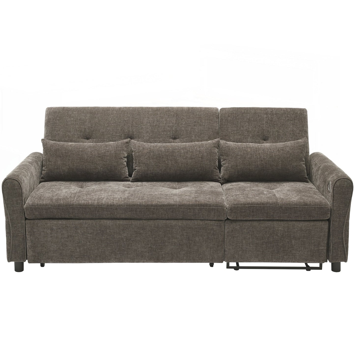 Divano 2 in 1, divano a tre posti da 82 pollici