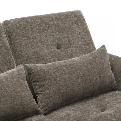 Divano 2 in 1, divano a tre posti da 82 pollici