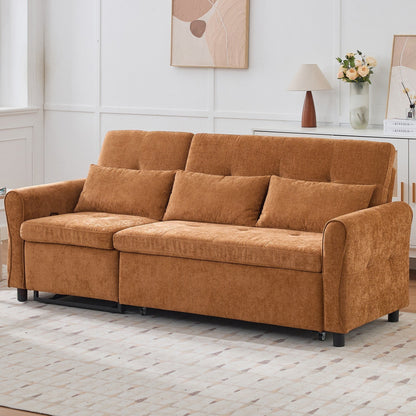 Divano 2 in 1 con divano letto estraibile e poltrona reclinabile reversibile di Harper&amp;Bright Designs