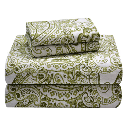 Set di lenzuola Pointehaven Cotton Boho Paisley