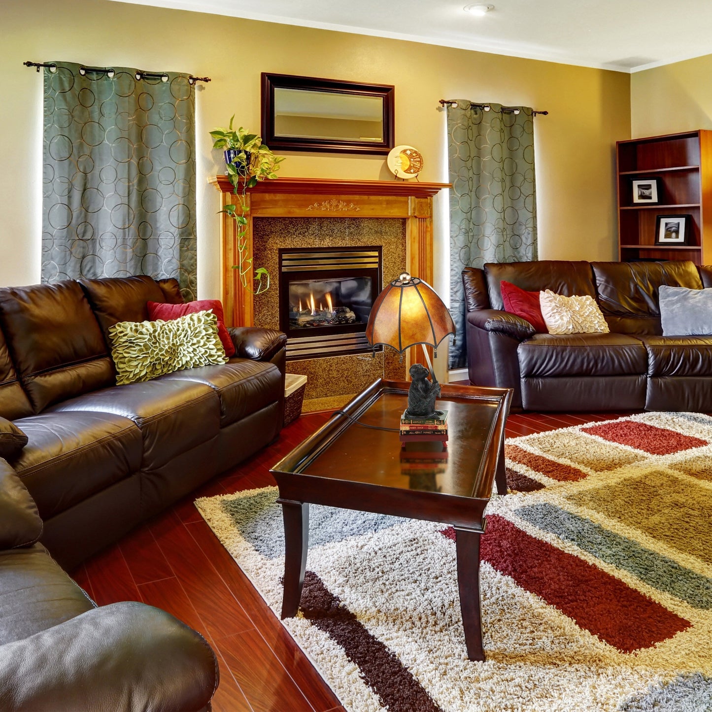 Lampada da tavolo a forma di scimmia intellettuale, 21,75 H - 11 L x 11 W x 21,75 H