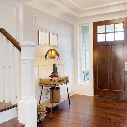 Lampada da tavolo a forma di scimmia intellettuale, 21,75 H - 11 L x 11 W x 21,75 H