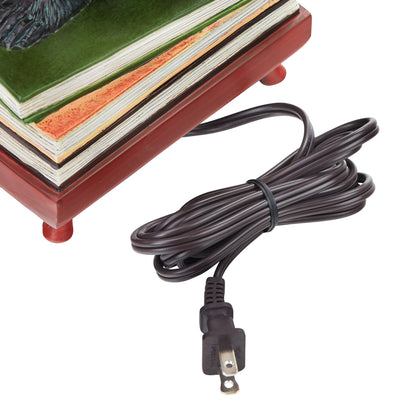 Lampada da tavolo a forma di scimmia intellettuale, 21,75 H - 11 L x 11 W x 21,75 H