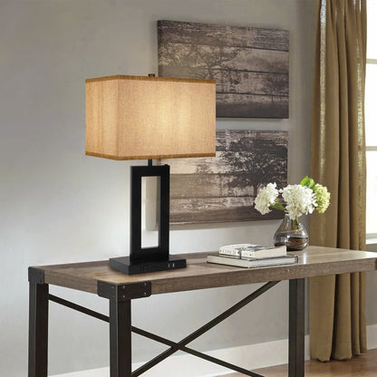 Set di 22 lampade da tavolo USB grigie con controllo touch