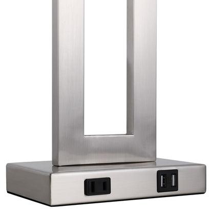 Set di 22 lampade da tavolo USB grigie con controllo touch