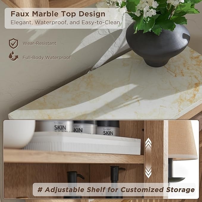 Mobiletto da parete moderno per bagno, armadietto per medicinali, organizer da parete