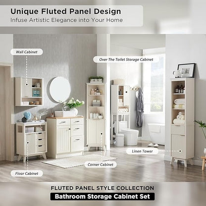 Mobiletto da parete moderno per bagno, armadietto per medicinali, organizer da parete