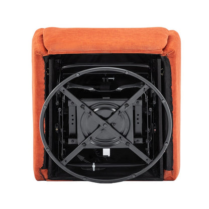 Poltrona reclinabile elettrica girevole a 270 gradi con supporto per telefono