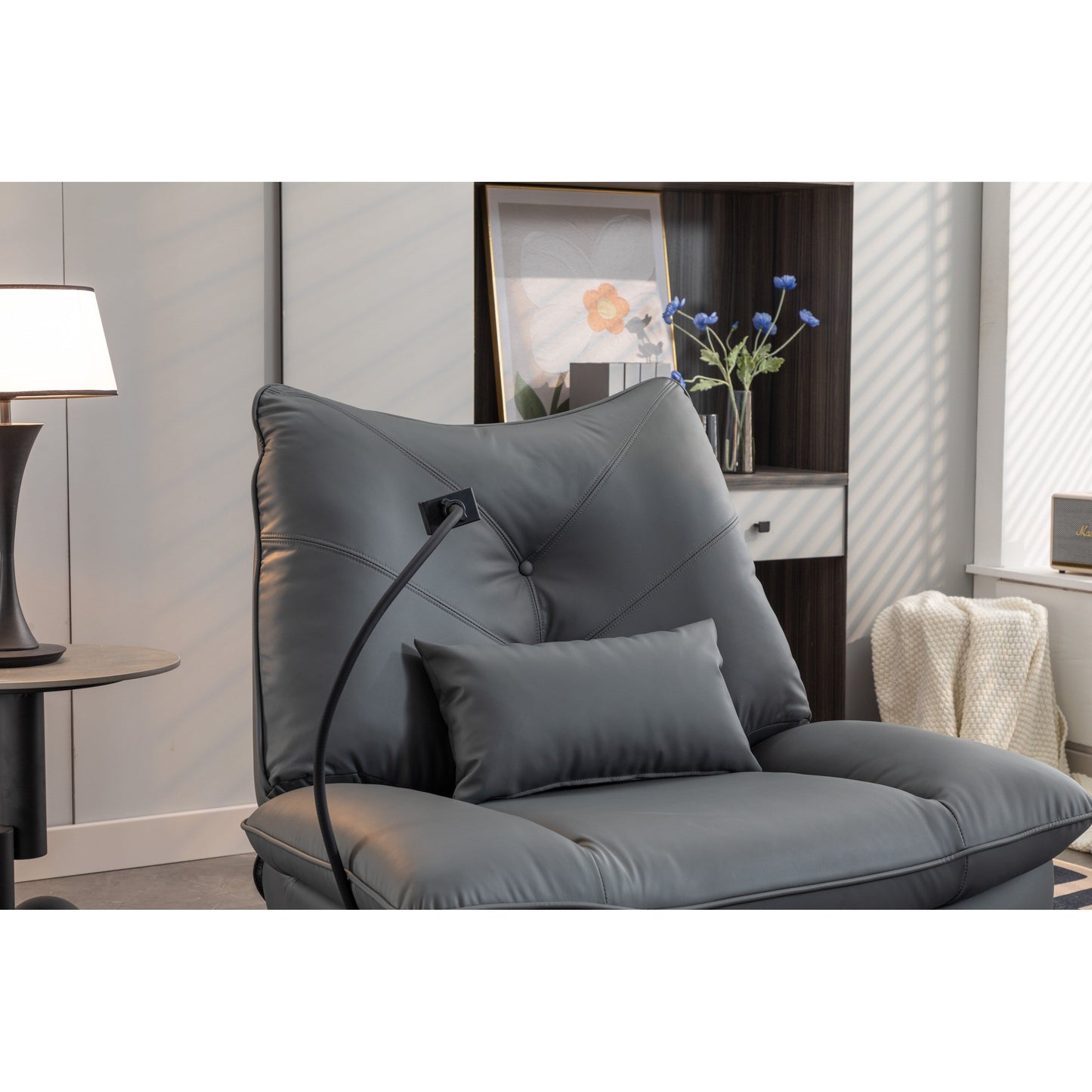 Poltrona reclinabile girevole 270