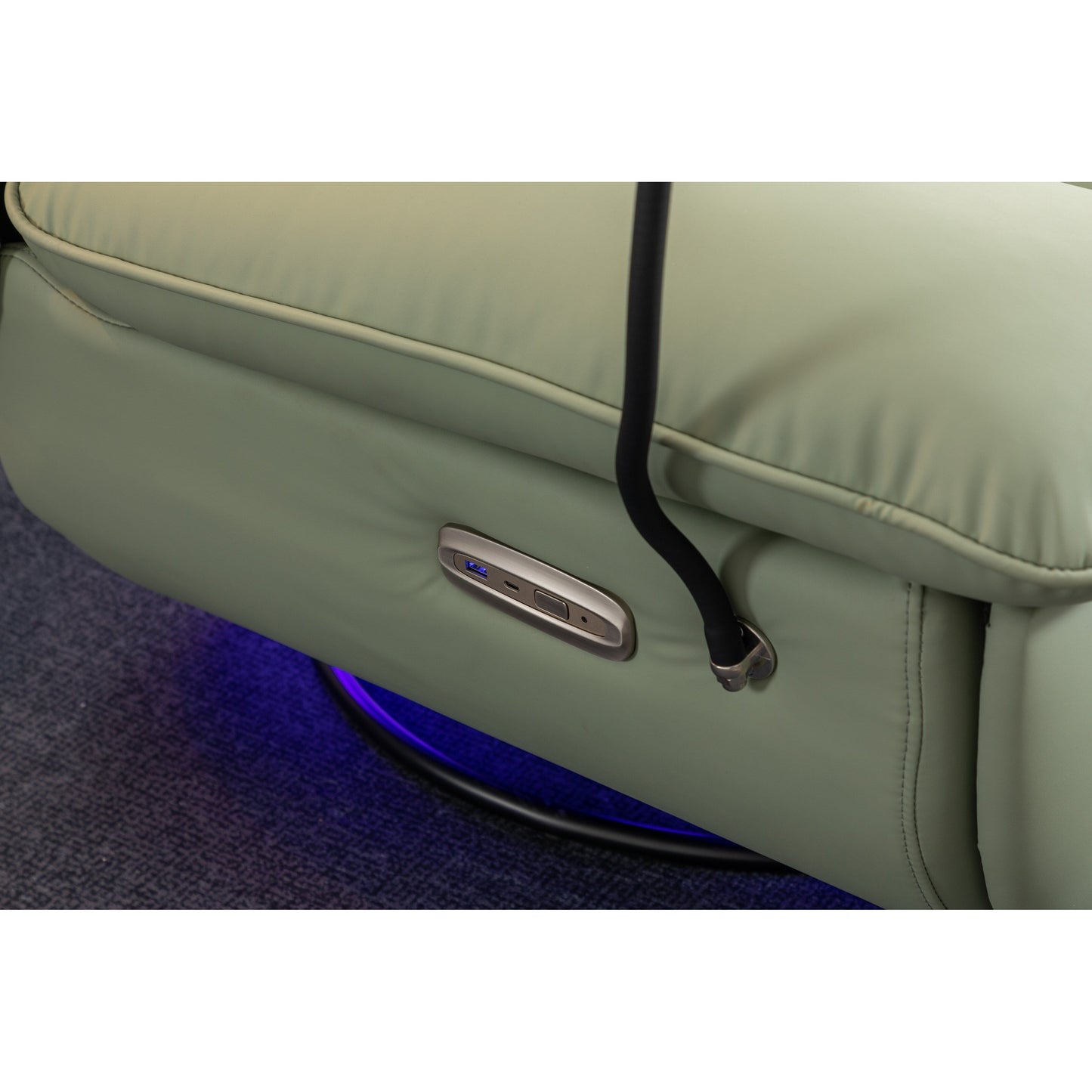 Poltrona reclinabile girevole 270