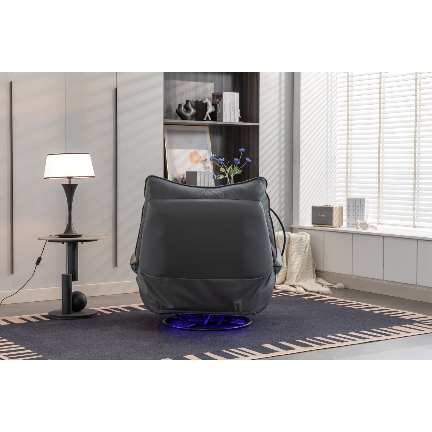 Poltrona reclinabile girevole 270