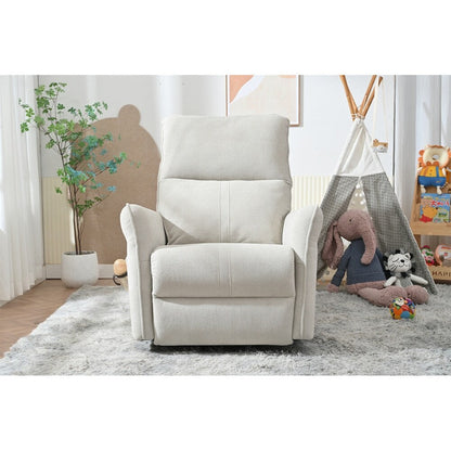 Poltrona reclinabile girevole elettricamente a 270° per adulti, poltrona reclinabile girevole a dondolo, piccole poltrone reclinabili elettriche