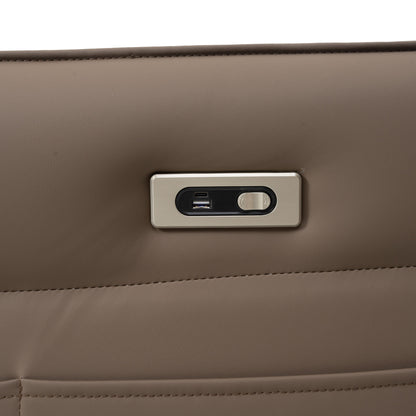 Poltrona reclinabile elettrica girevole a 270° con porte USB
