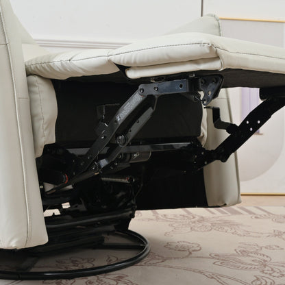 Poltrona reclinabile elettrica girevole a 270° con porte USB