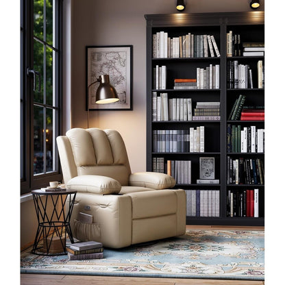 Poltrone reclinabili girevoli a 360° da 27'' con riscaldamento e massaggio