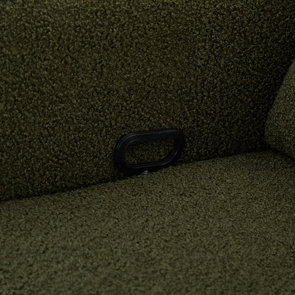 Poltrona reclinabile girevole con schienale alto da 29,5''