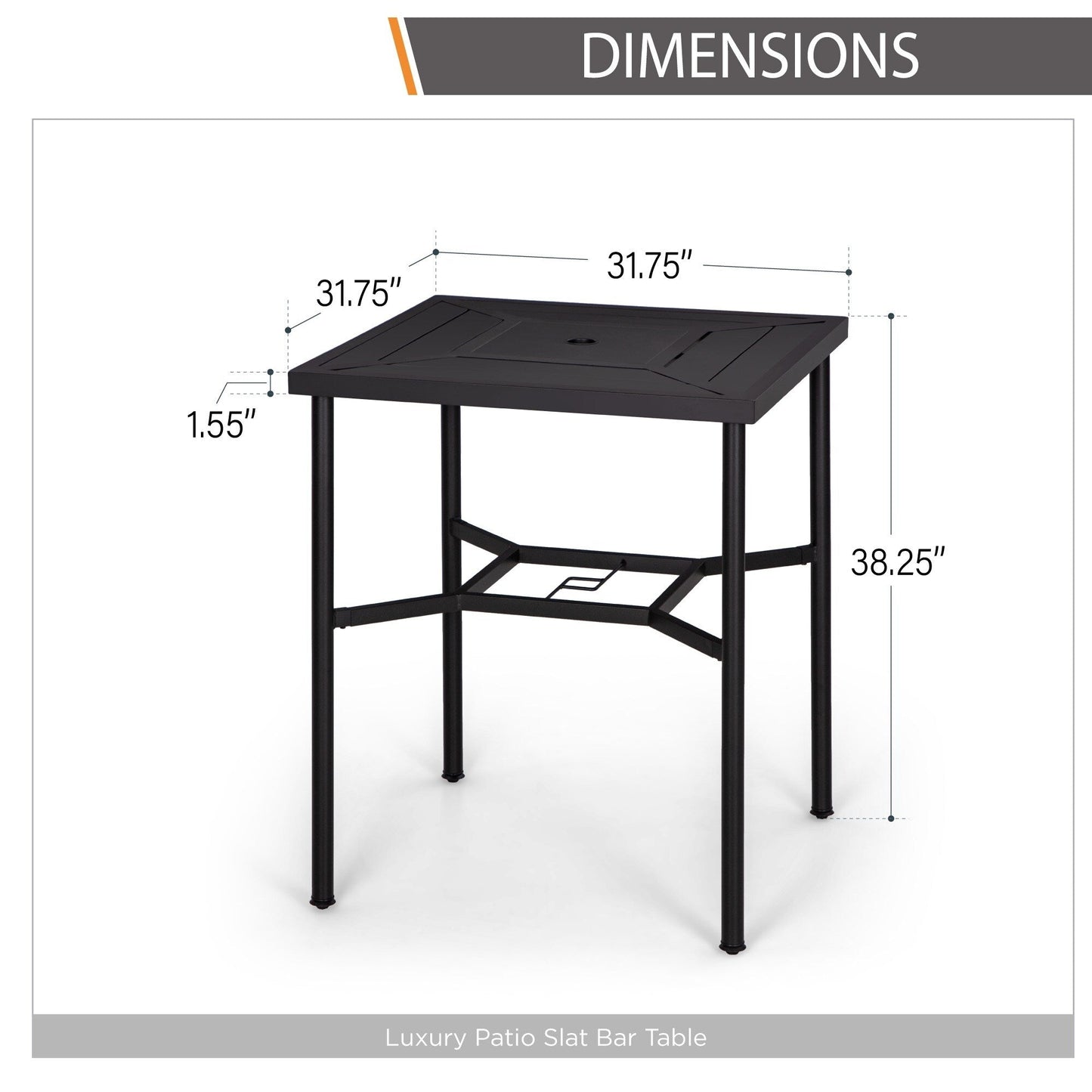 MAISON ARTS Set di sgabelli da bar per patio da 3/5 pezzi, tavolino da caffè in metallo e sgabelli da bar alti girevoli in textilene