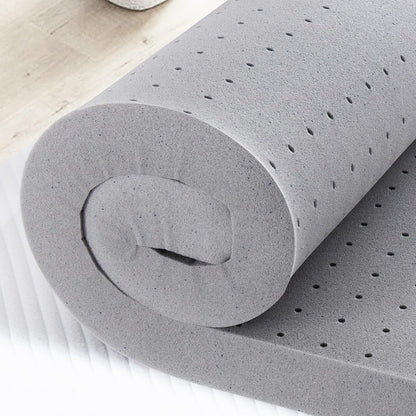 Coprimaterasso da 3 pollici Queen, coprimaterasso in memory foam in gel per letto matrimoniale per un sonno morbido e rinfrescante, allevia la pressione
