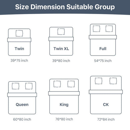 Materasso in memory foam bianco da 3 pollici