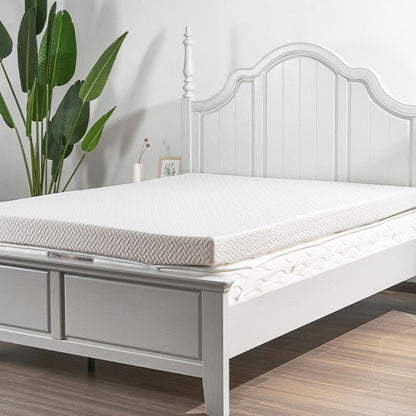 Materasso in memory foam bianco da 3 pollici
