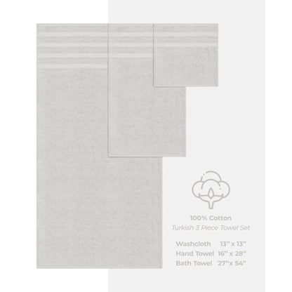 Set di asciugamani da bagno da 3 pezzi, 100% cotone, asciugamani da bagno turco di lusso, asciugamani per il viso extra large, set in saldo