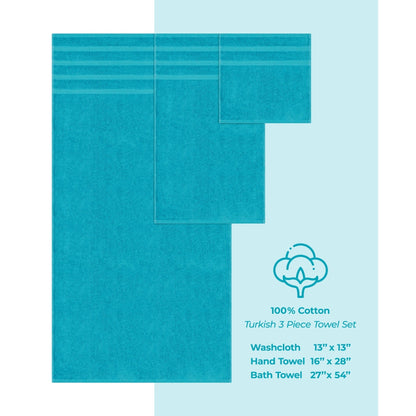 Set di asciugamani da bagno da 3 pezzi, 100% cotone, asciugamani da bagno turco di lusso, asciugamani per il viso extra large, set in saldo