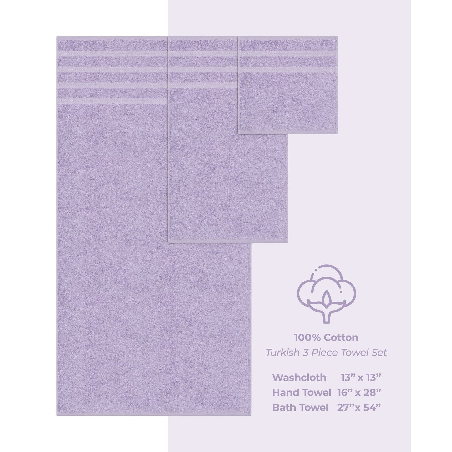 Set di asciugamani da bagno da 3 pezzi, 100% cotone, asciugamani da bagno turco di lusso, asciugamani per il viso extra large, set in saldo