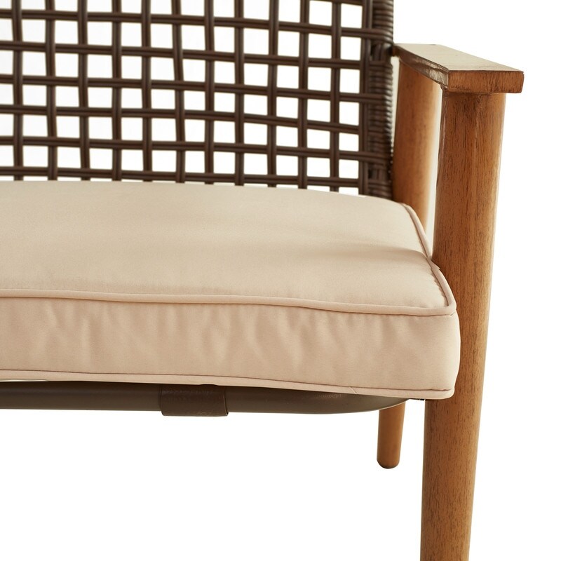 Set da conversazione per esterni in rete da 3 pezzi