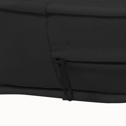 Set da giardino da 3 pezzi con sedie imbottite e tavolino da caffè con piano in vetro - 20 x 20 x 28